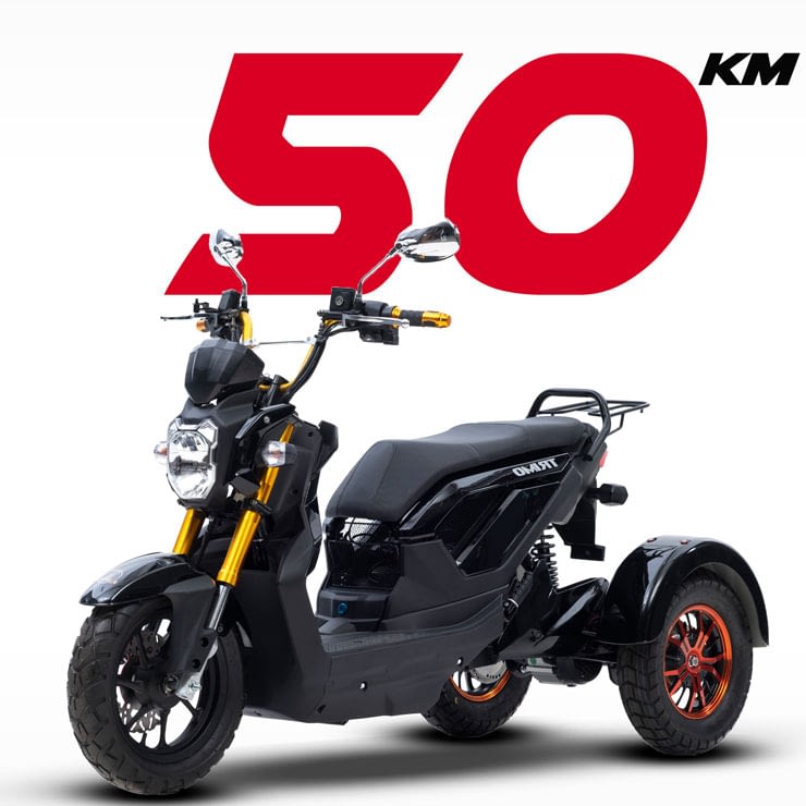 Driewielscooter Trimo Range